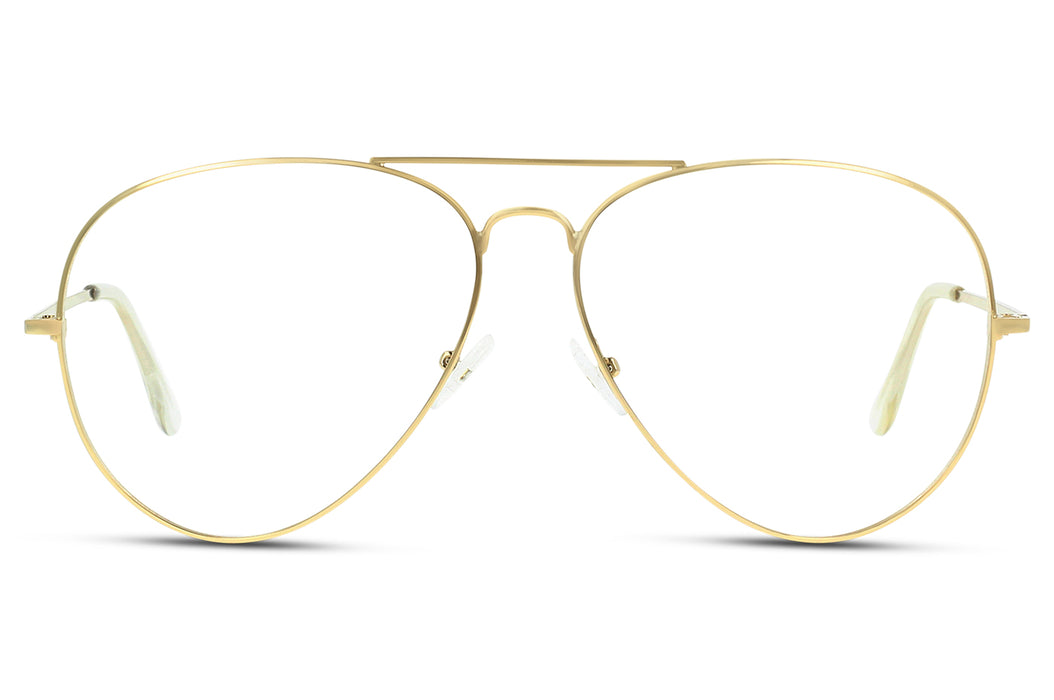 Gafas oftálmicas Seen BP_SNJU01 Hombre Color Oro / Incluye lentes filtro luz azul violeta