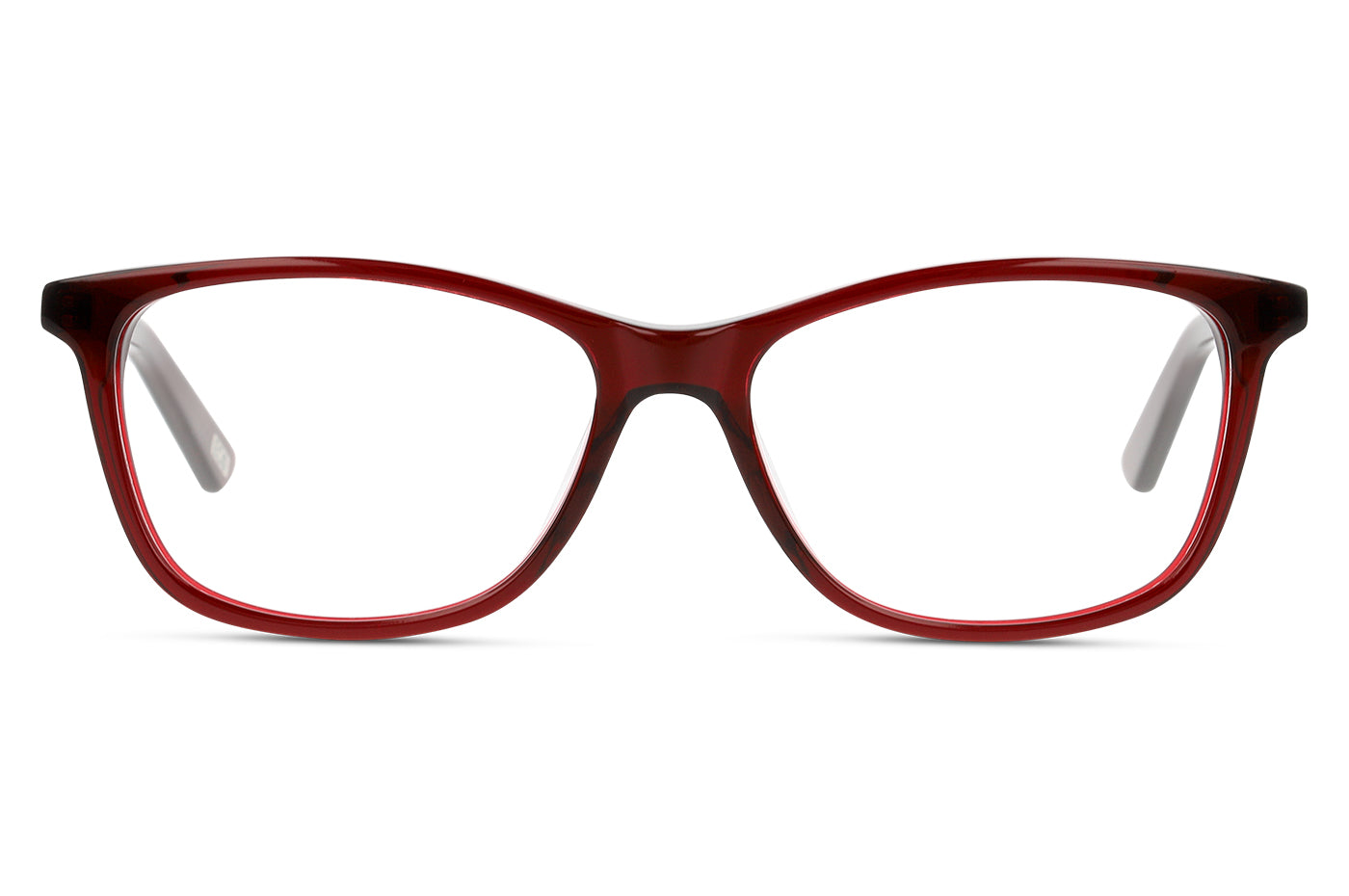 Vista-1 - Gafas Oftálmicas DbyD  BP_DBOF0039 Mujer Color Borgoña / incluye lentes filtro luz azul violeta