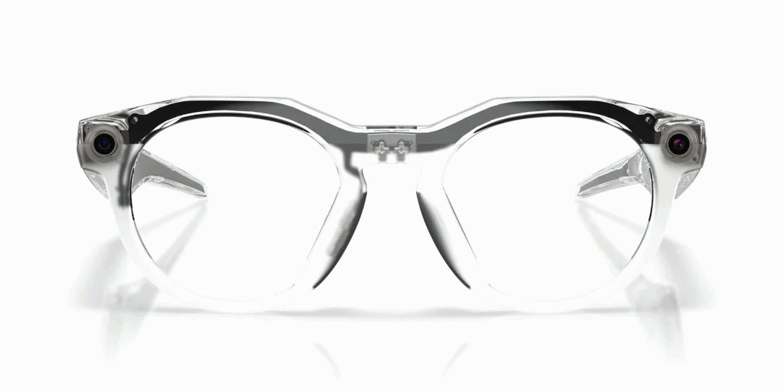 Gafas de Sol Oakley Meta OW8002 Hstn Transitions Gris/Blanco