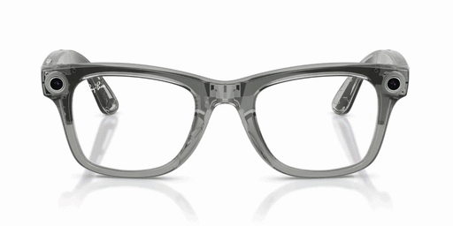 Gafas de Sol Ray-Ban Meta RW4012 Wayfarer Transitions Large Azul/Gris