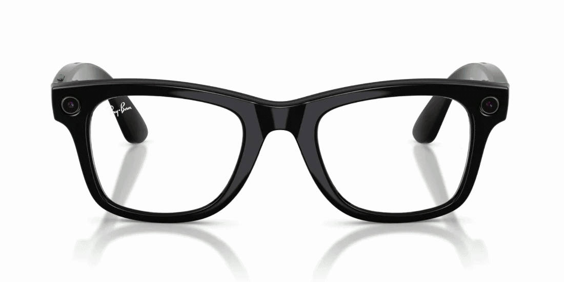 Gafas de Sol Ray-Ban Meta RW4012 Wayfarer Transitions Verde/Negro