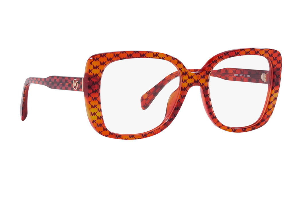 Vista3 - Gafas oftálmicas Michael Kors 0MK4104U Mujer Color Naranja