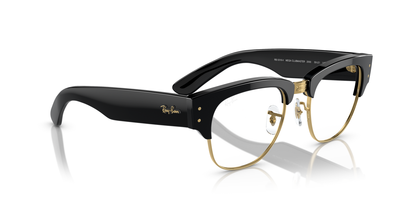 Vista2 - Ray-Ban 0RX0316V Hombre Color Negro