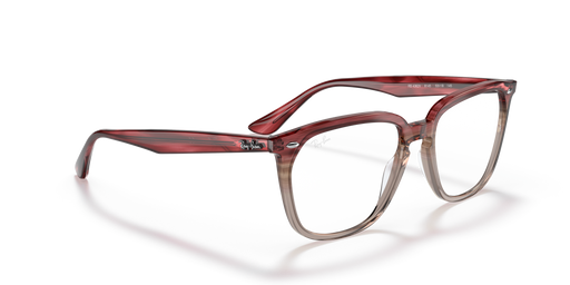 Ray-Ban 0RX4362V Unisex Color Borgoña