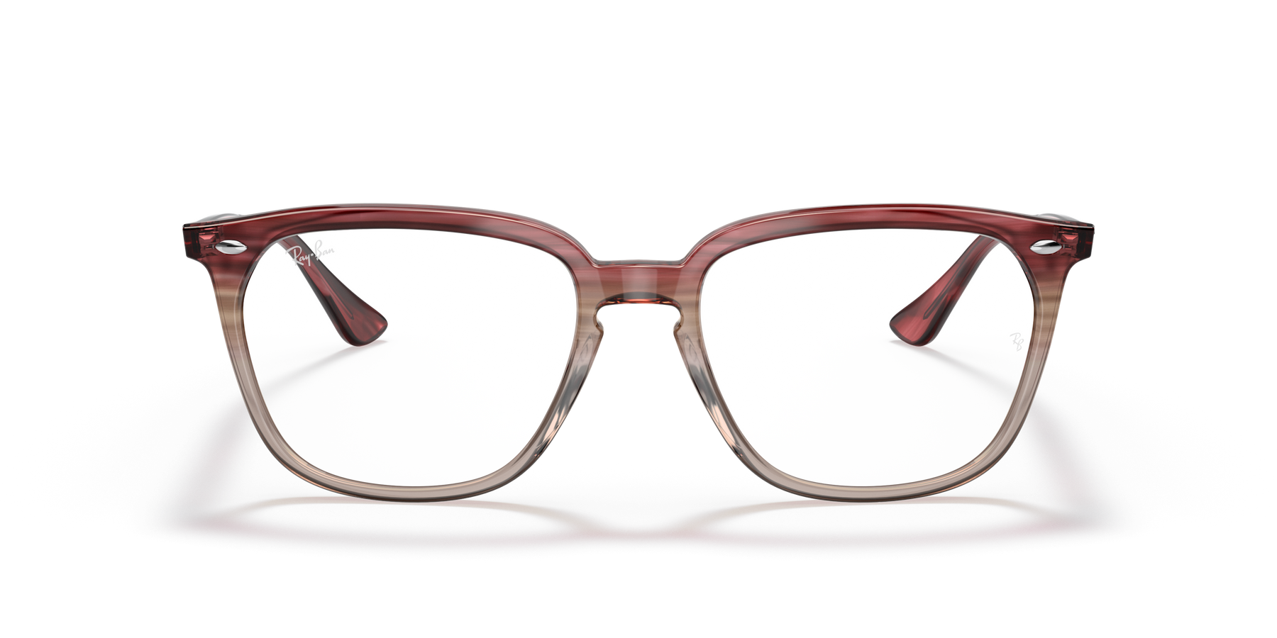 Vista-1 - Ray-Ban 0RX4362V Unisex Color Borgoña