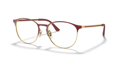 Ray-Ban 0RX6375 Unisex Color Rojo