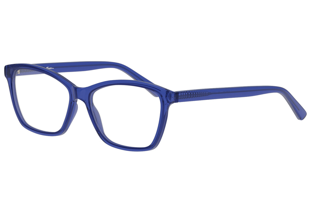 Vista1 - Gafas oftálmicas Seen BP_SNFF10 Mujer Color Azul/ Incluye lentes filtro luz azul violeta