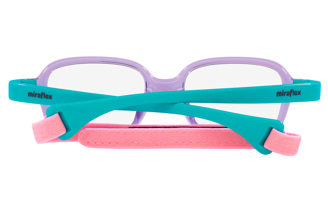 Vista2 - Gafas oftálmicas Miraflex 0MF4001 Niños Color Violeta