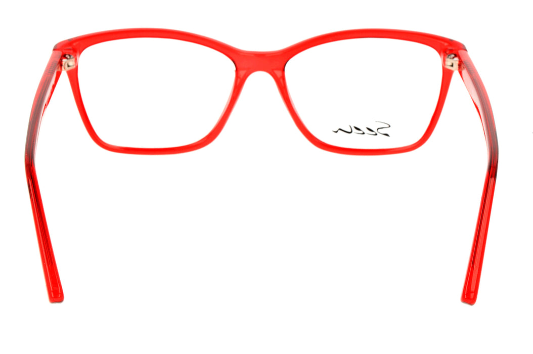 Vista3 - Gafas Oftálmicas Seen SNFF10 Mujer Color Rojo