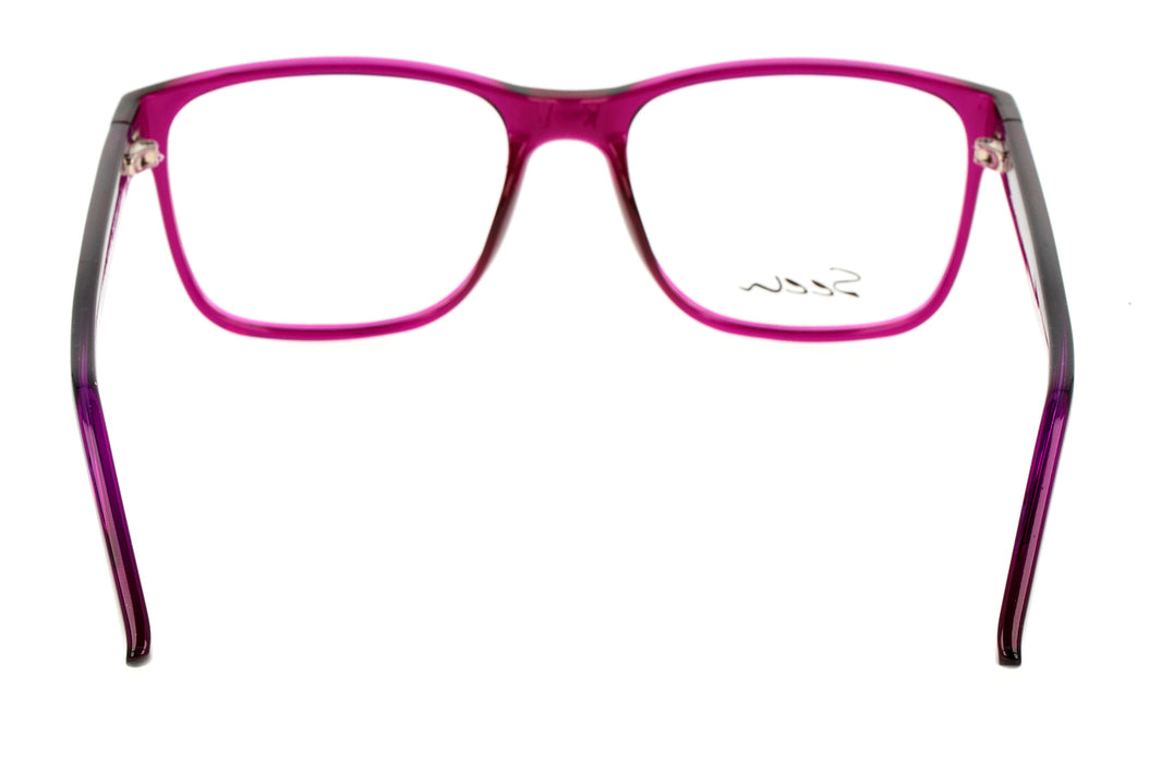 Vista3 - Gafas oftálmicas Seen BP_SNOU5002 Mujer Color Violeta / Incluye lentes filtro luz azul violeta
