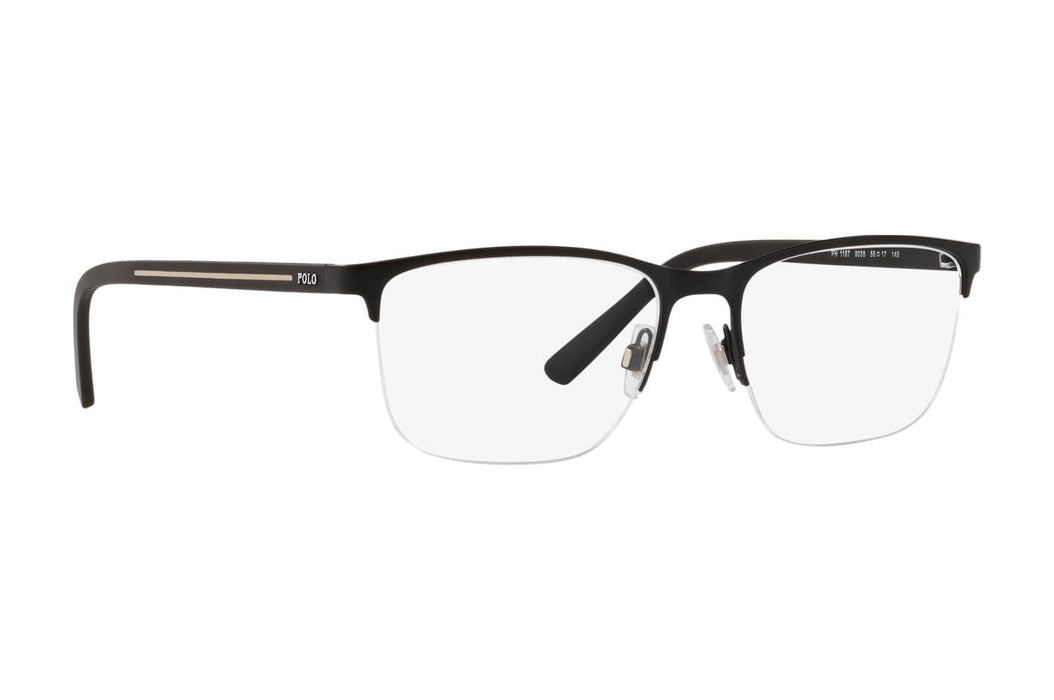 Vista2 - Gafas oftálmicas Polo Ralph Lauren 0PH1187 Hombre Color Negro