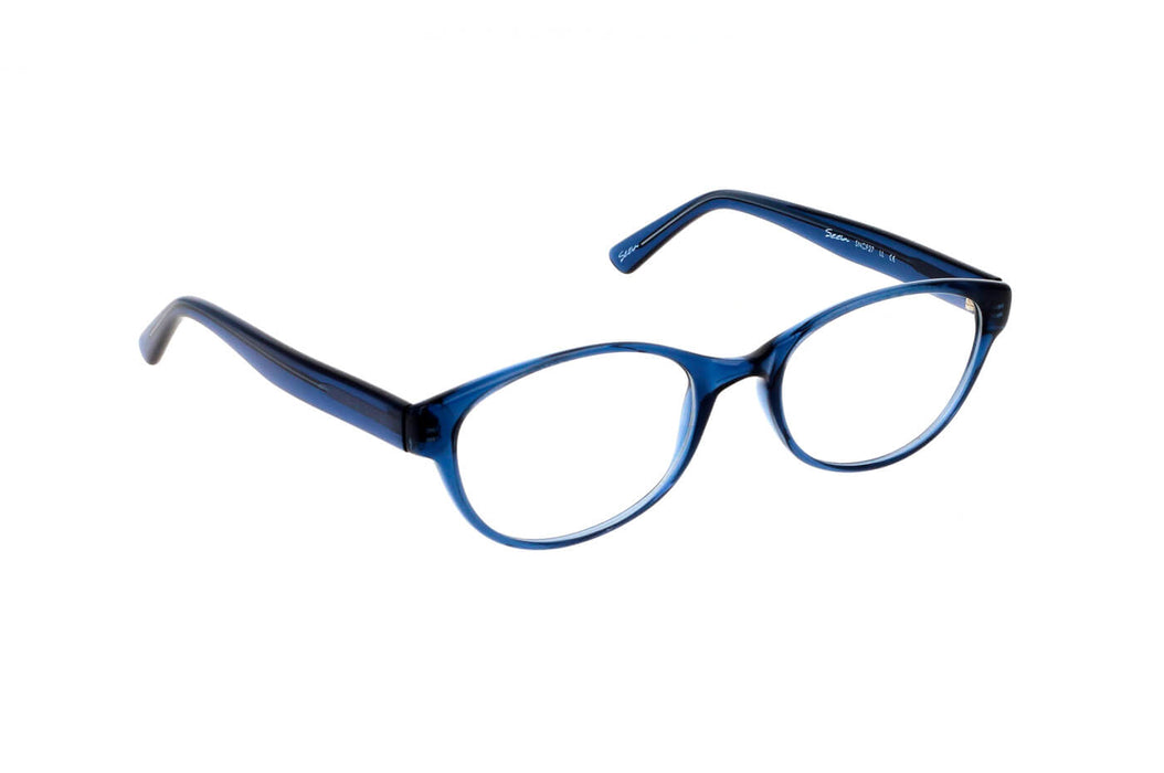 Vista4 - Gafas oftálmicas Seen SNEF09 Mujer Color Azul