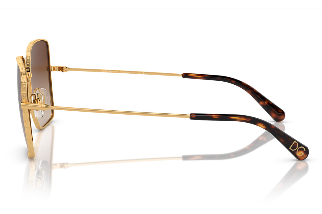 Vista2 - Gafas de Sol Dolce and Gabbana 0DG2242 Unisex Color Oro