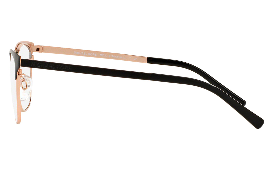 Vista3 - Gafas oftálmicas Michael Kors MK3012 Mujer Color Negro