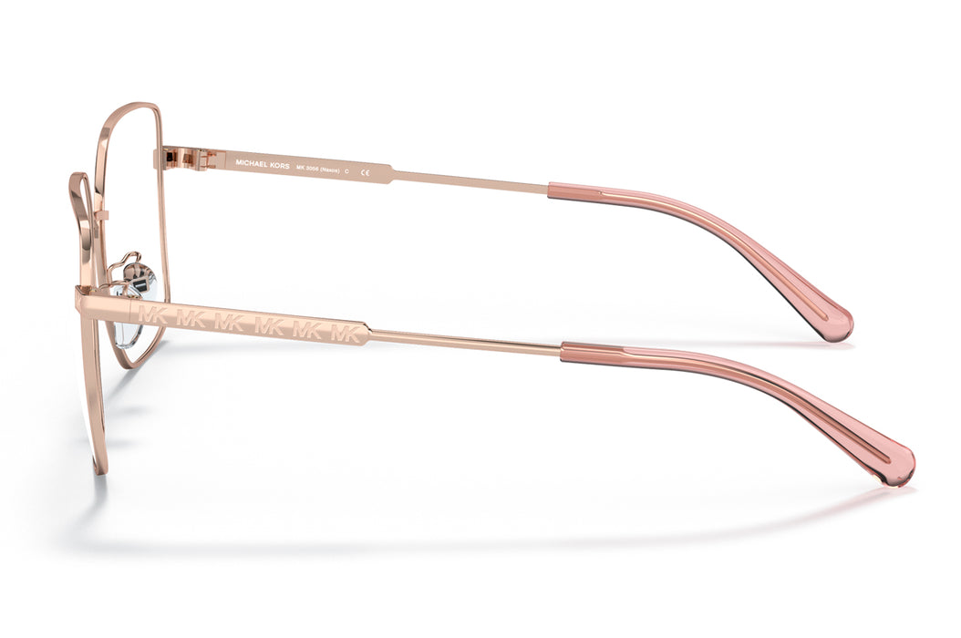 Vista2 - Gafas oftálmicas Michael Kors 0MK3056 Mujer Color Oro