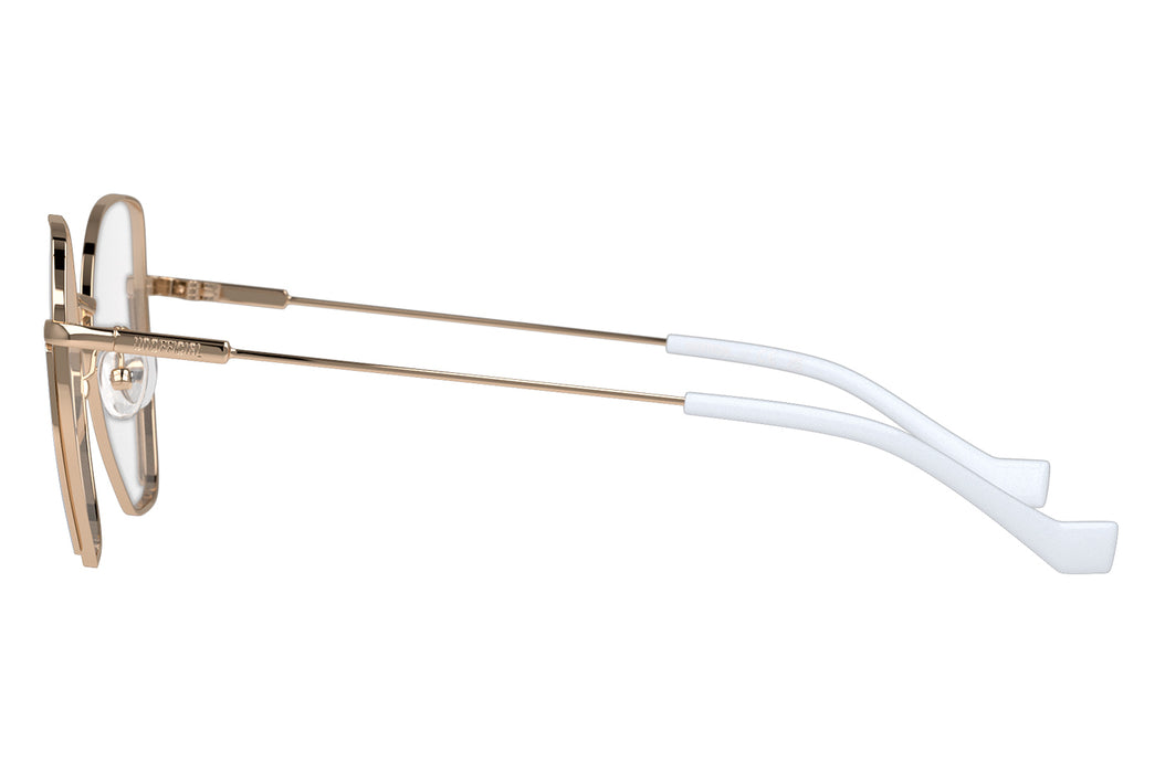 Vista3 - Gafas oftálmicas Unofficial 0UO1154 Mujer Color Oro