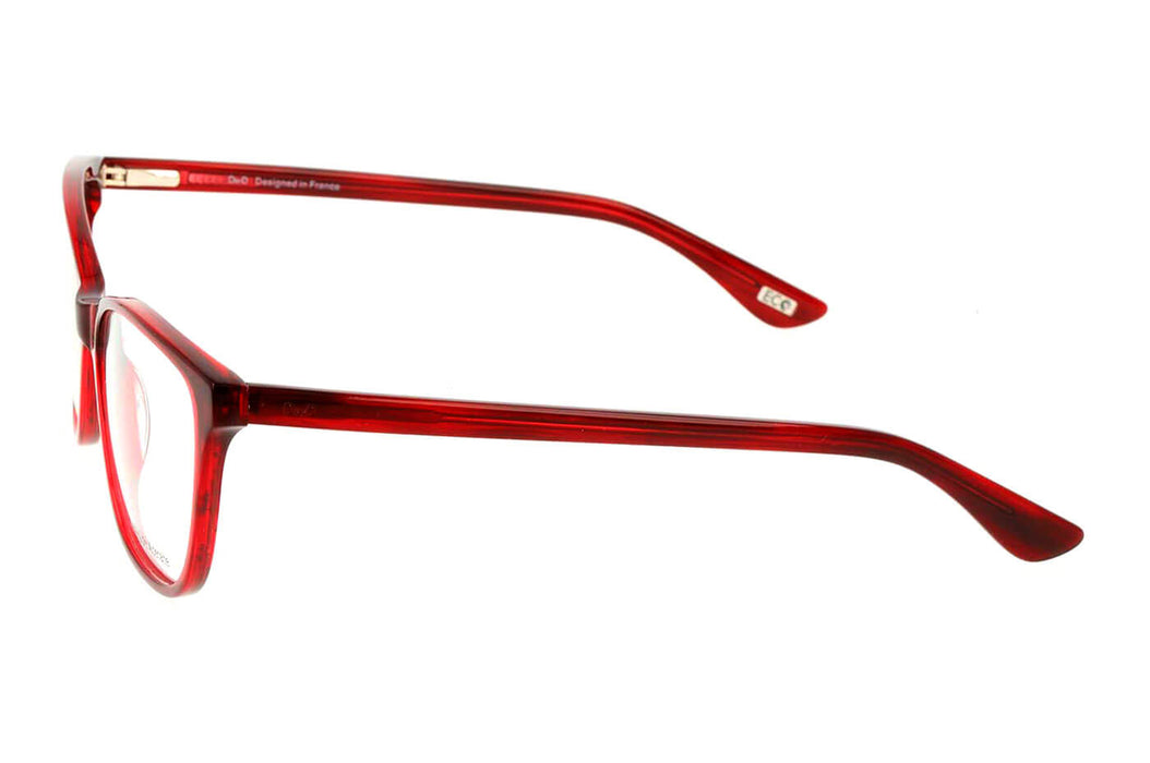 Vista3 - Gafas oftálmicas DbyD DBOF0026 Mujer Color Rojo