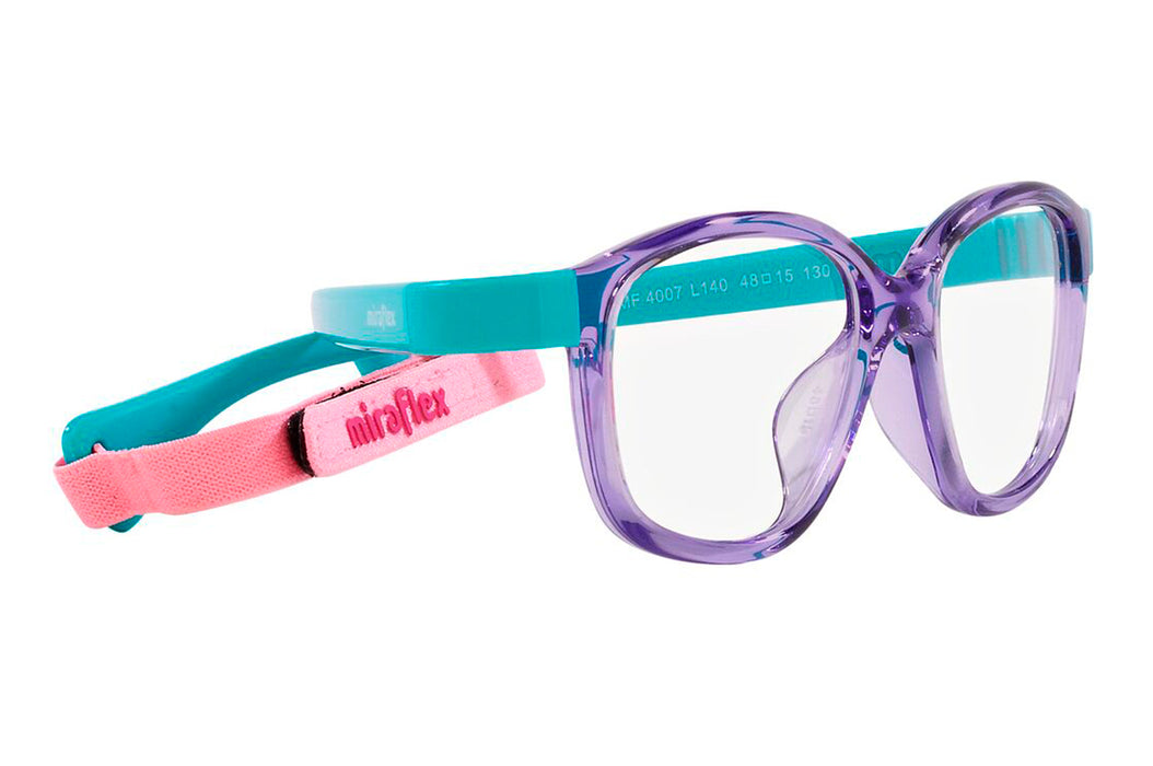 Vista1 - Gafas oftálmicas Miraflex 0MF4007 Niños Color Violeta