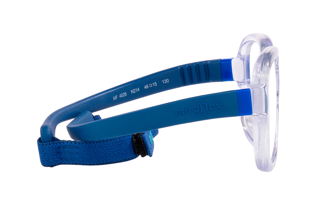 Vista3 - Gafas oftálmicas Miraflex 0MF4026 Niños Color Transparente