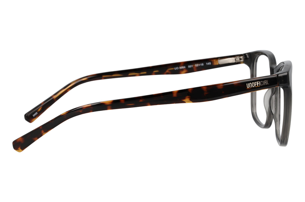 Vista3 - Gafas oftálmicas Unofficial 0UO3064 Hombre Color Gris