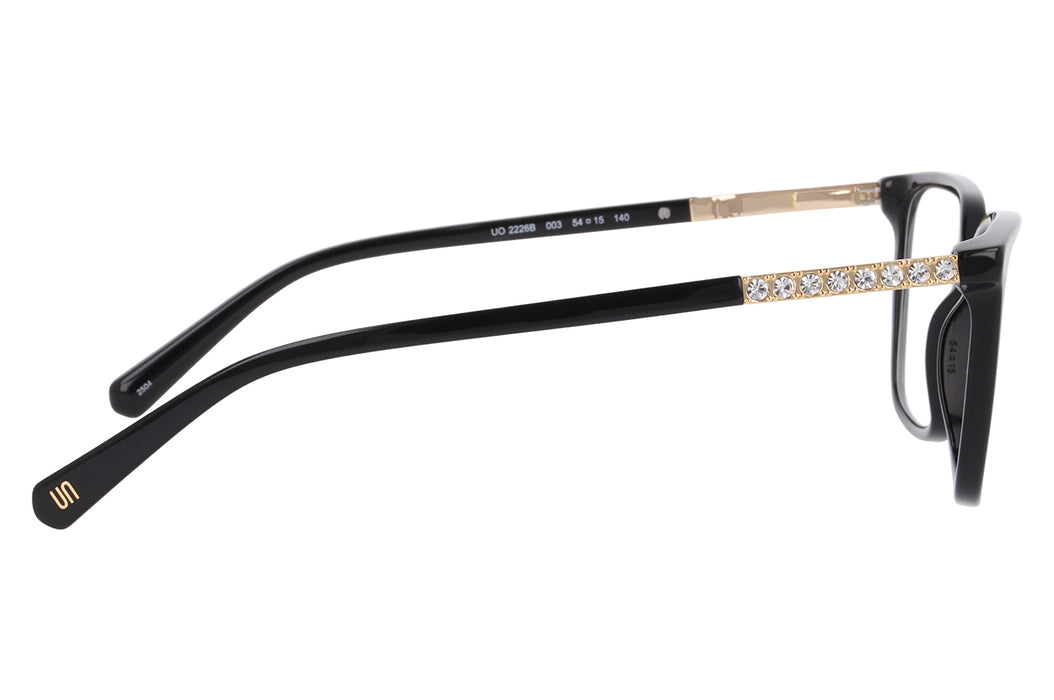 Vista3 - Gafas oftálmicas Unofficial 0UO2226B Mujer Color Negro