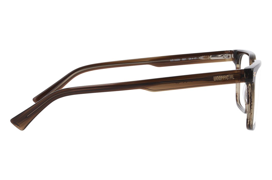 Vista3 - Gafas oftálmicas Unofficial 0UO2229 Hombre Color Café