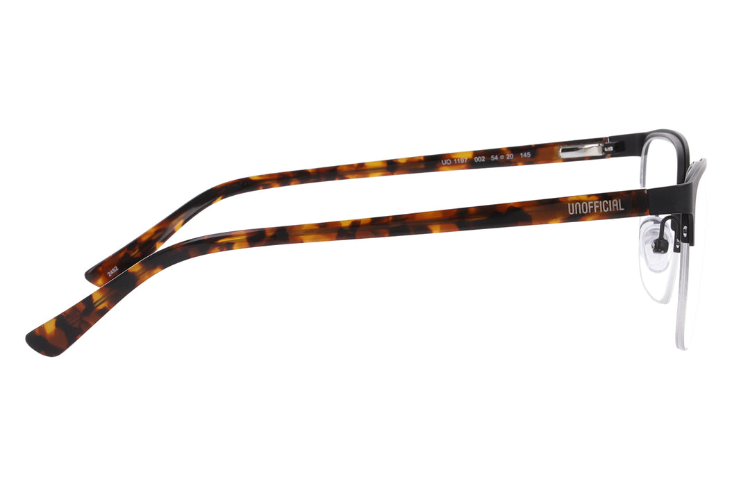 Vista3 - Gafas oftálmicas Unofficial 0UO1197 Hombre Color Negro