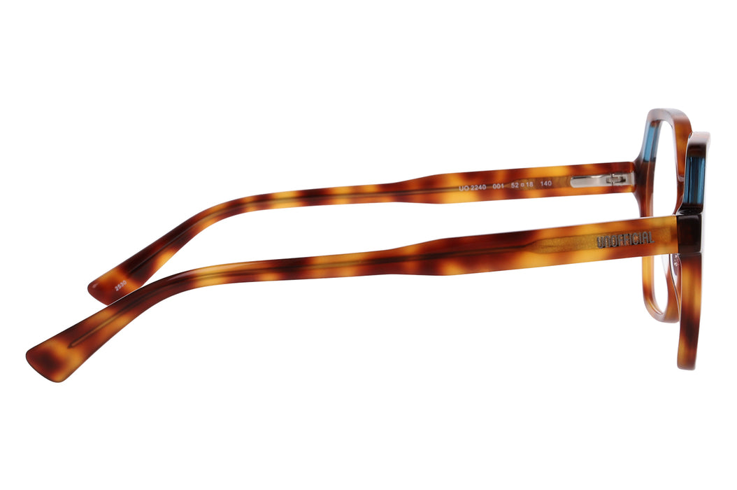 Vista3 - Gafas oftálmicas Unofficial 0UO2240 Mujer Color Havana