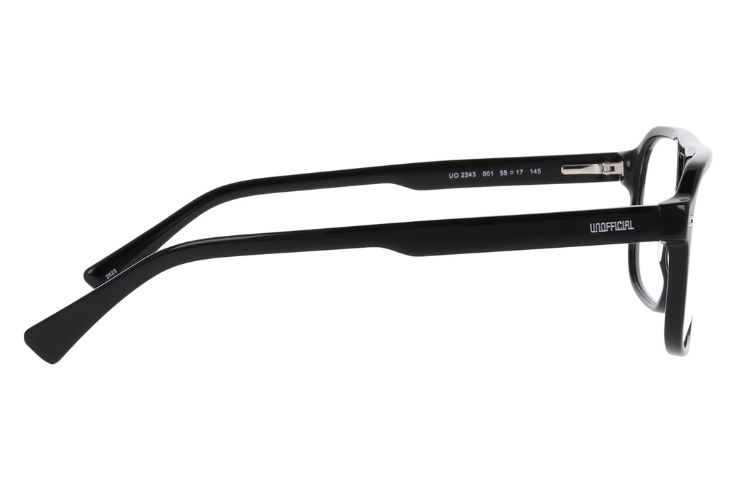 Vista3 - Gafas oftálmicas Unofficial 0UO2243 Hombre Color Negro