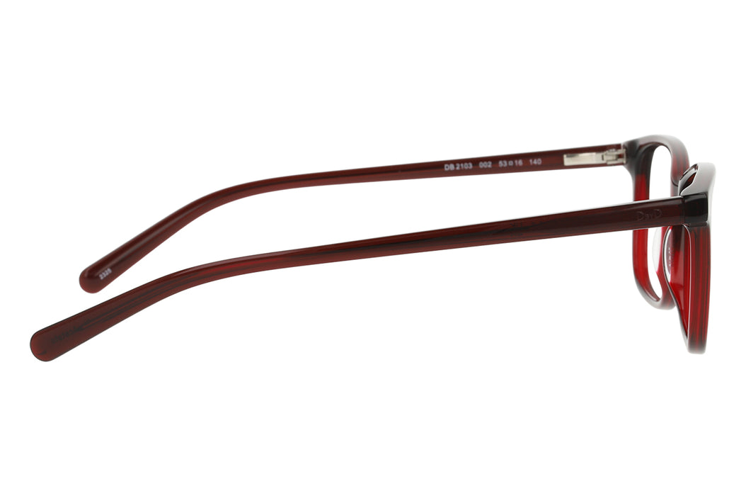 Vista3 - Gafas oftálmicas DbyD 0DB2103 Mujer Color Borgoña