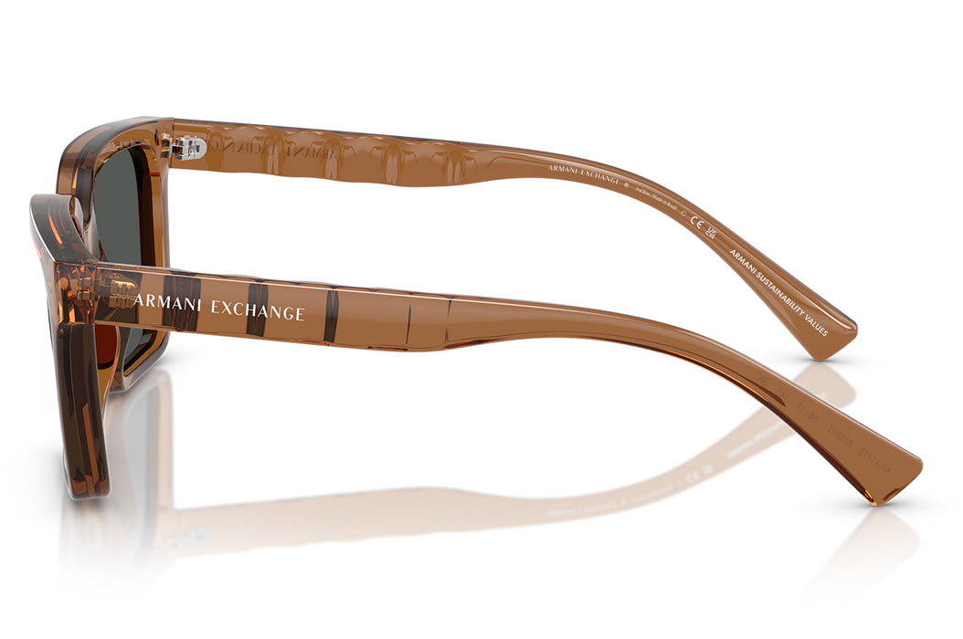Vista2 - Gafas de Sol Armani Exchange 0AX4147S Unisex Color Café