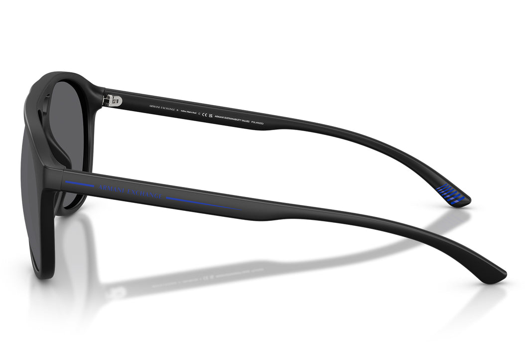 Vista2 - Gafas de Sol Armani Exchange 0AX4156SU Hombre Color Negro
