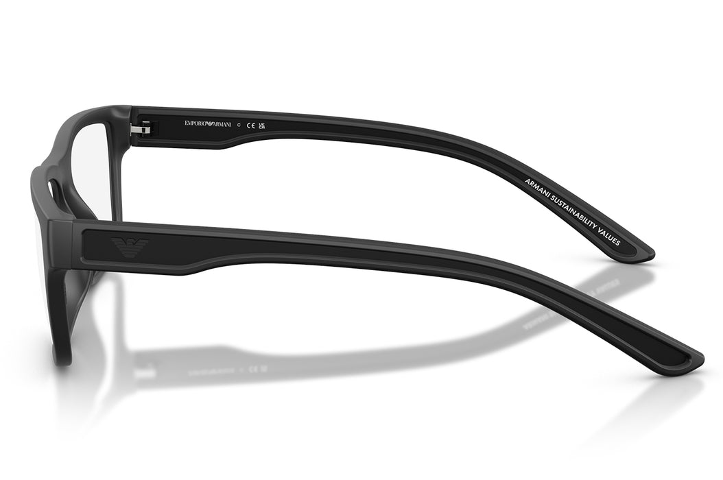 Vista2 - Gafas oftálmicas Emporio Armani 0EA3276U Hombre  Color Negro