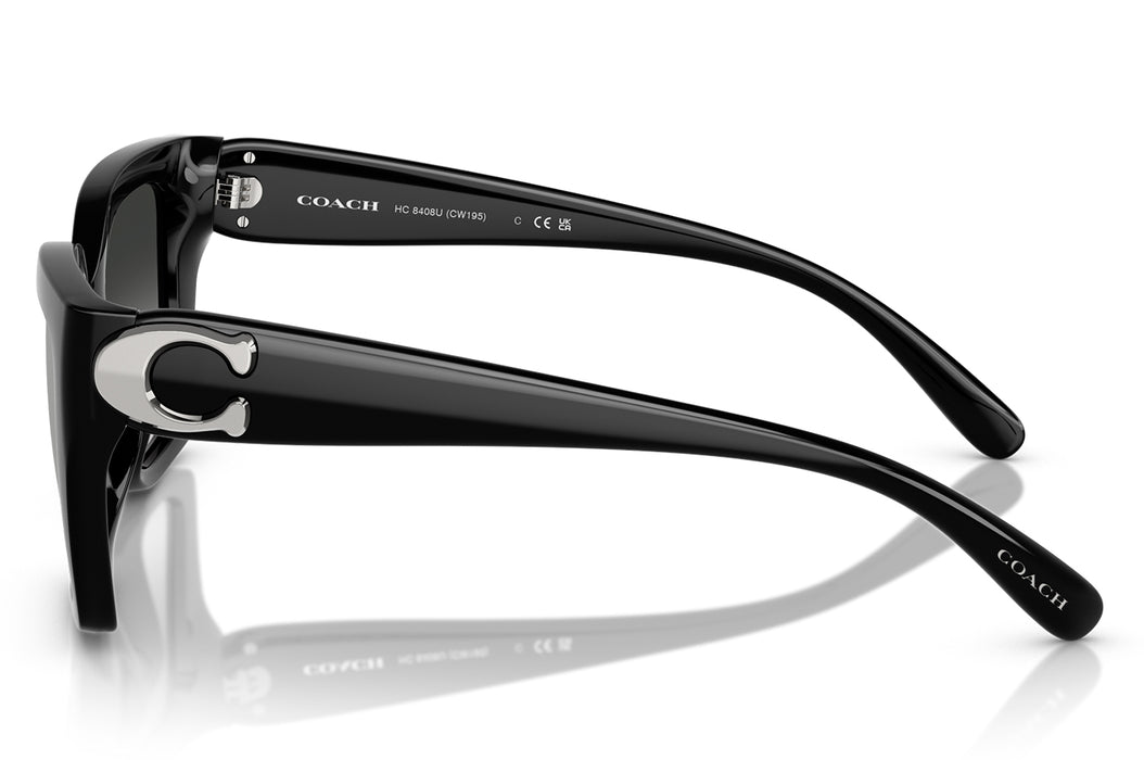 Vista2 - Gafas de Sol Coach 0HC8408U Unisex Color Negro