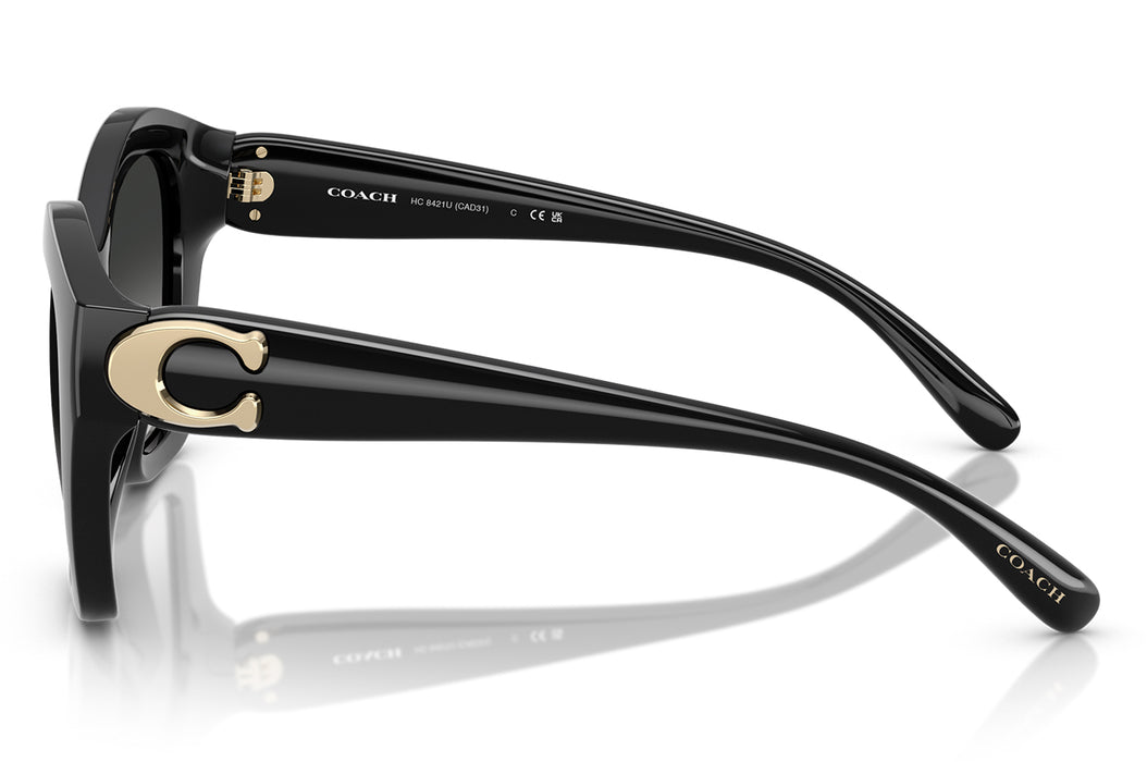 Vista2 - Gafas de Sol Coach 0HC8421U Unisex Color Negro