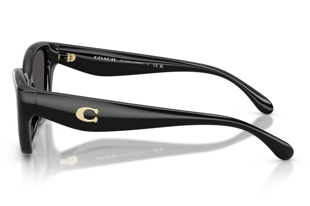 Vista2 - Gafas de Sol Coach 0HC8434U Mujer Color Negro