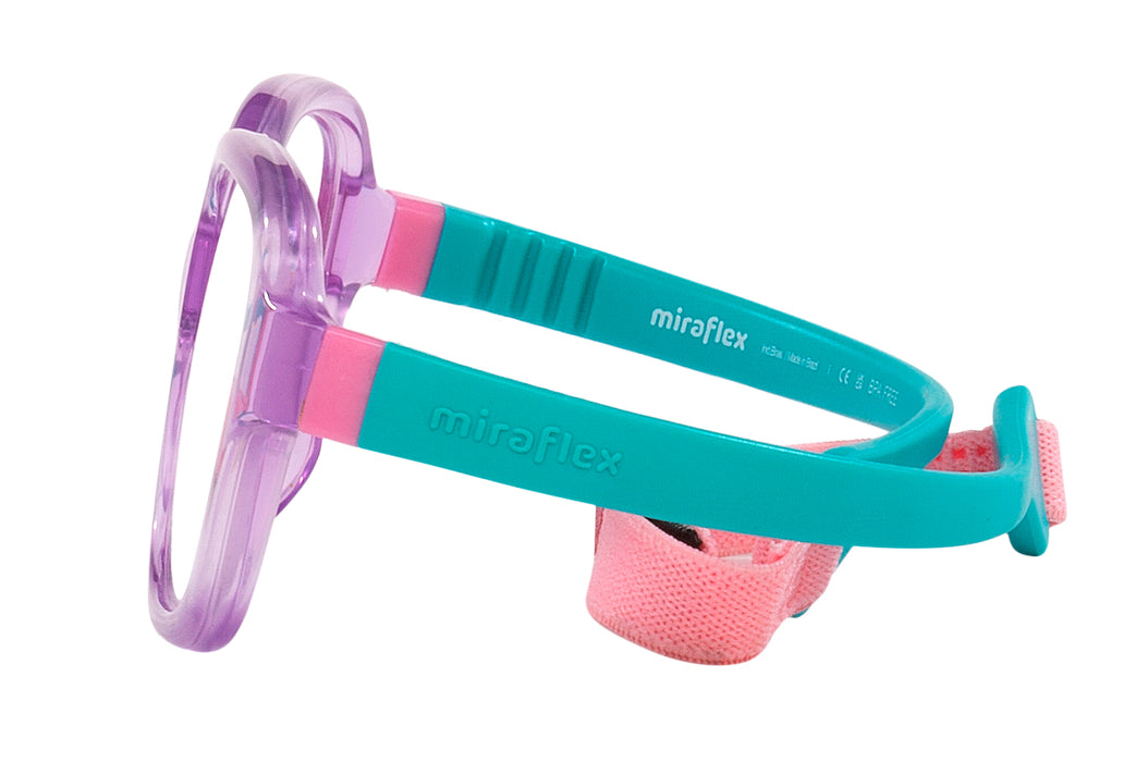 Vista2 - Gafas oftálmicas Miraflex MF4026 Niños Color Violeta