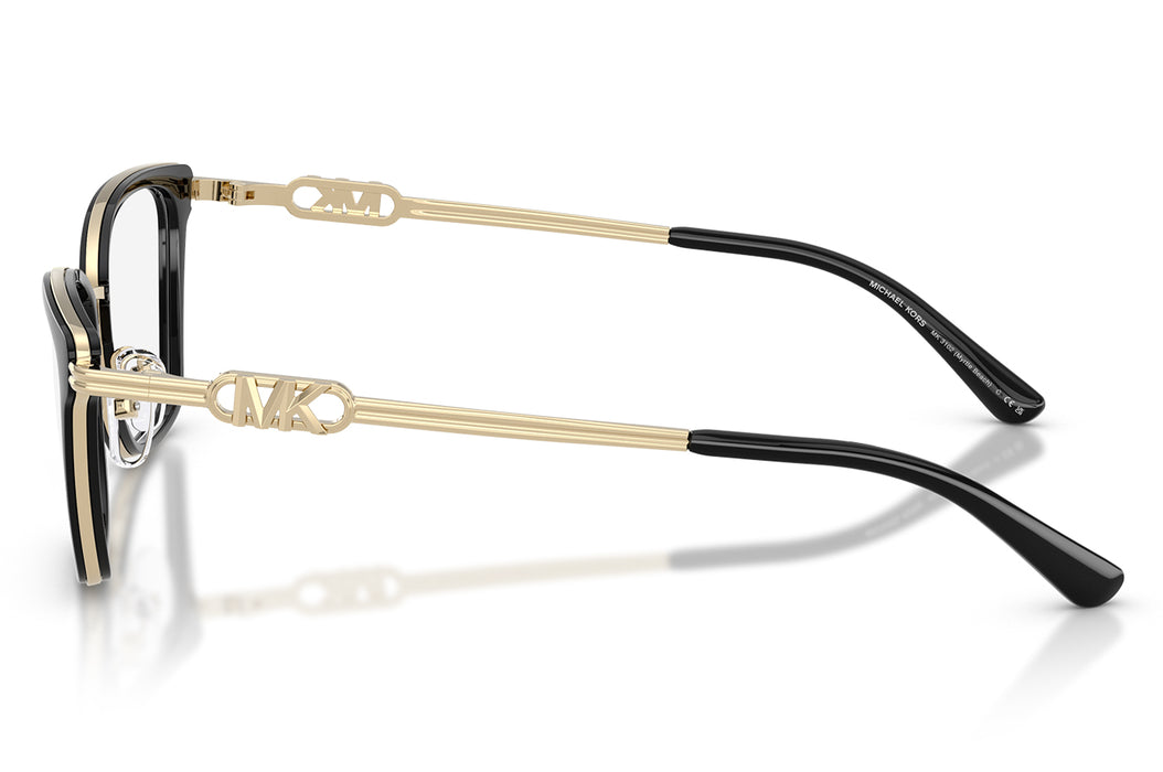 Vista2 - Gafas oftálmicas Michael Kors 0MK3102 Mujer Color Negro