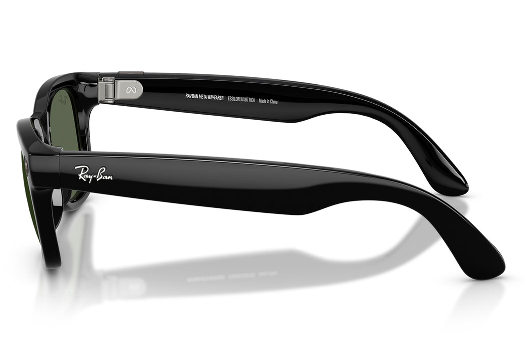 Vista3 - Gafas de Sol Ray-Ban Meta RW4012 Wayfarer Negro