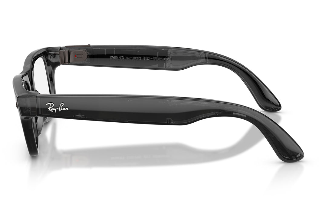Vista3 - Gafas Oftálmicas Ray-Ban Meta RW7001 Blayzer Optics Negro