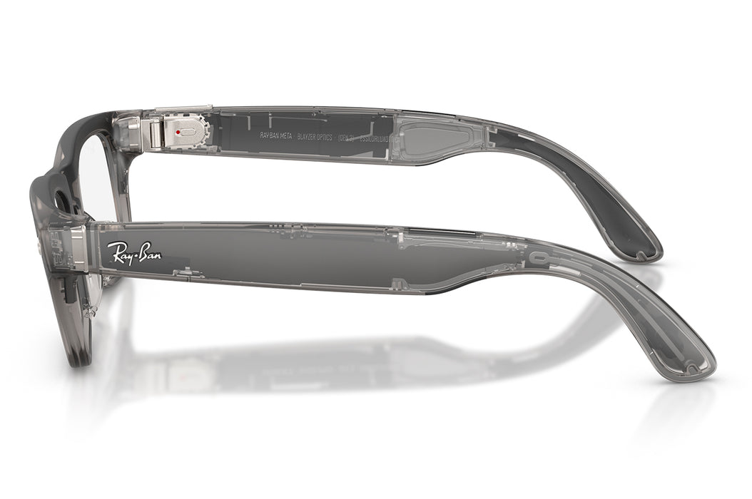Vista3 - Gafas Oftálmicas Ray-Ban Meta RW7001 Blayzer Optics Gris