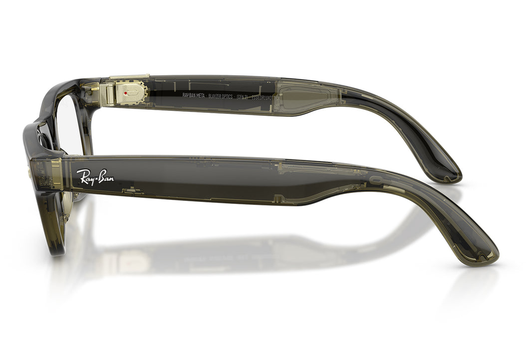 Vista3 - Gafas Oftálmicas Ray-Ban Meta RW7001 Blayzer Optics Oliva