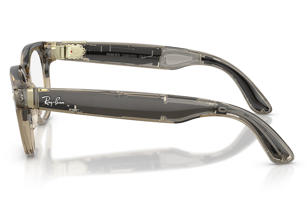 Vista3 - Gafas Oftálmicas Ray-Ban Meta RW7002 Scriber Optics Beige