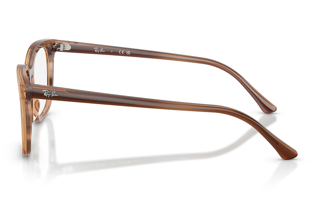 Vista3 - Gafas oftálmicas Ray Ban 0RX5446 Unisex Color Café