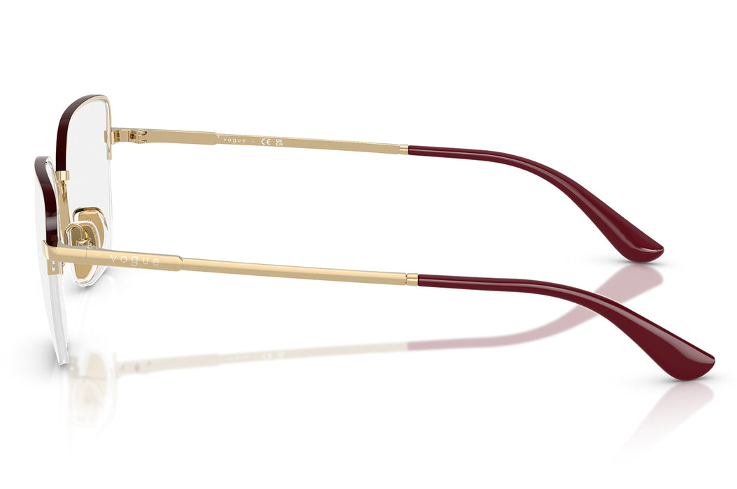 Vista3 - Gafas oftálmicas Vogue 0VO4331 Mujer Color Oro