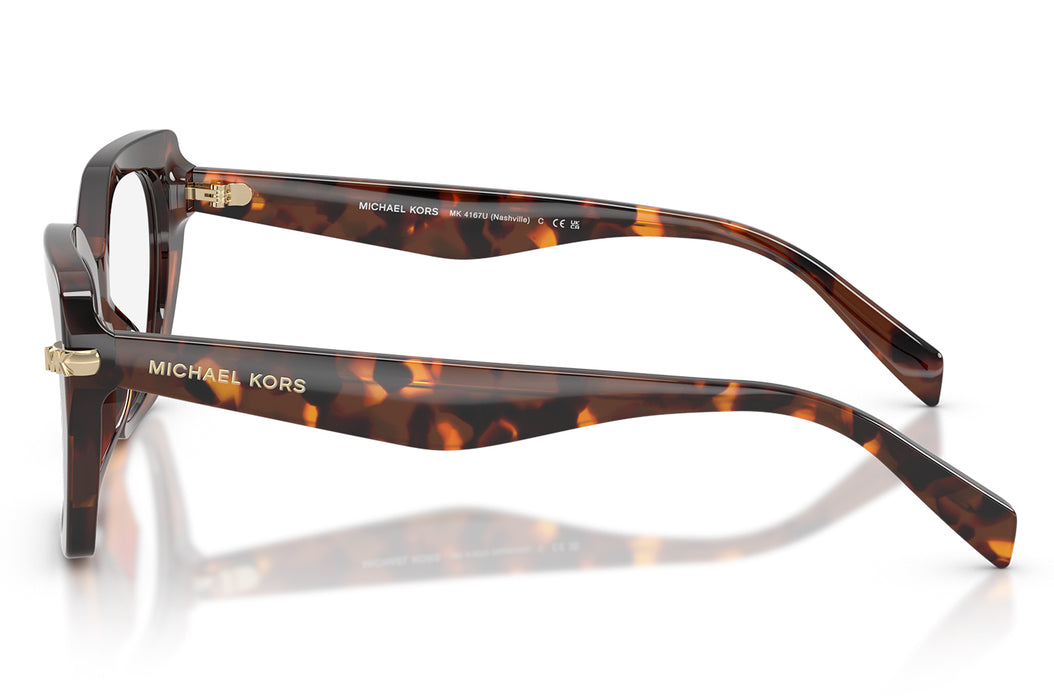 Vista2 - Gafas oftálmicas Michael Kors 0MK4167U Mujer Color Havana