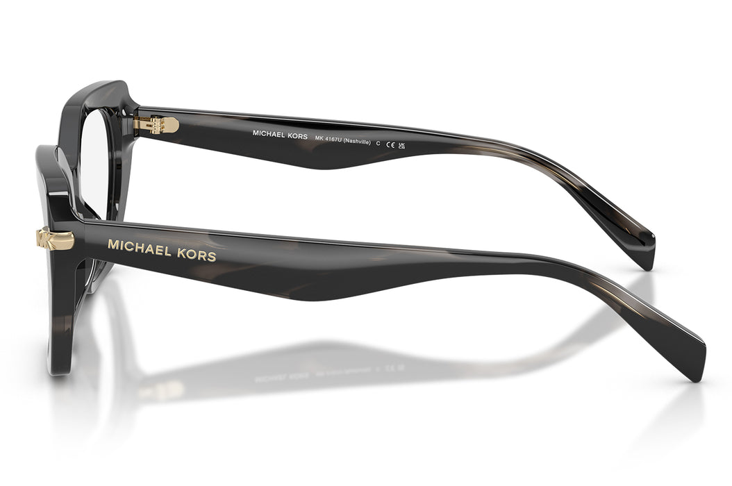 Vista2 - Gafas oftálmicas Michael Kors 0MK4167U Mujer Color Negro