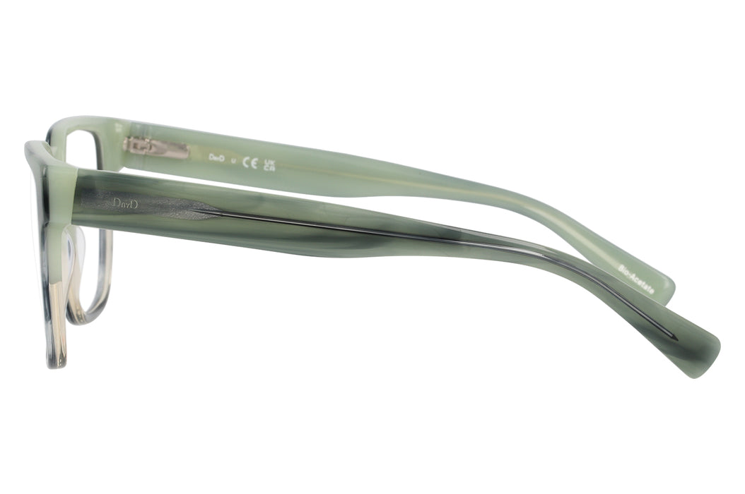 Vista3 - Gafas oftálmicas DbyD  0DB2139 Mujer Color Verde