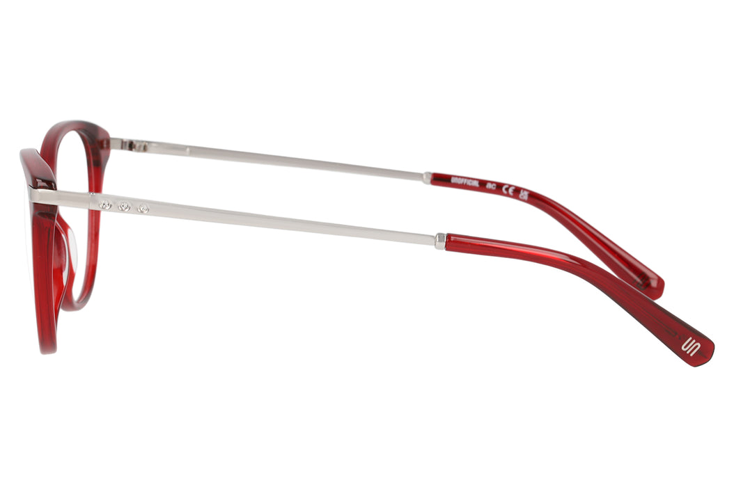 Vista2 - Gafas oftálmicas Unofficial 0UO2219B Mujer Color Borgoña