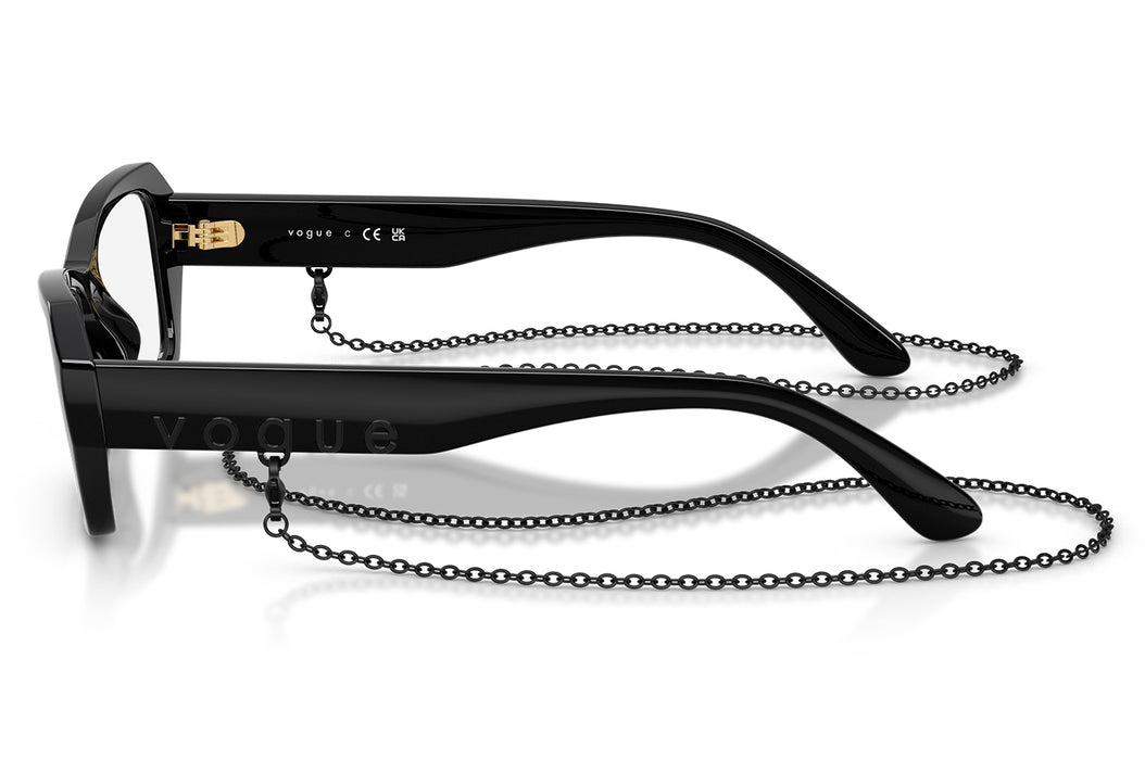 Vista2 - Gafas oftálmicas Vogue 0VO5656U Mujer Color Negro
